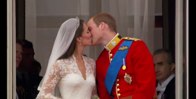 prince william and kate middleton kiss. of Prince William and Kate